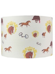 Royal Equestrian Lampshade Only