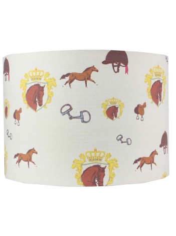 Royal Equestrian Lampshade Only