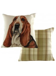 Cushion Waggydogz Bassett Hound Boston