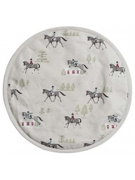 Horses Round Hob Cover