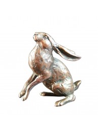 Bronze Small Hare Moon Gazing