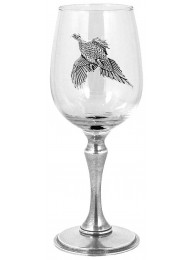 Pheasant Wine Glass