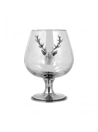 Stag Brandy Glass