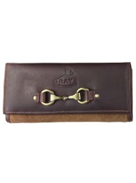 Lily Purse In Leather With Suede