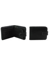 Shenton Wallet In Black Leather