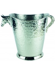 Horse Wine Cooler Nickel Plated