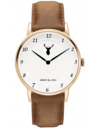 Watch Monarch Stag Tan Leather Strap