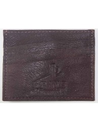 Ralph Card Slip Brown Fine Leather