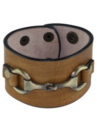 Ella Snaffle Bracelet Tan