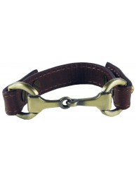 Anna Snaffle Bracelet Brown