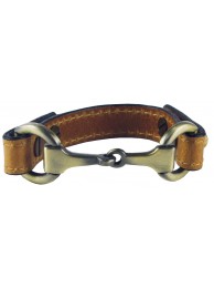Anna Snaffle Bracelet Tan