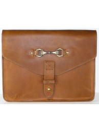 Macklin 15 Laptop Sleeve In Natural Leather Tan