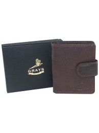 Nicholas Wallet In Fine Leather Brown
