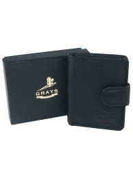 Nicholas Wallet In Fine Leather Black