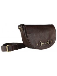 Haston Bag In Fine Leather Brown