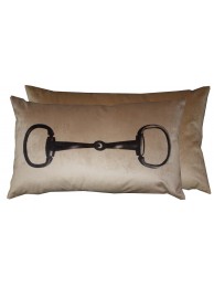 Snaffle Cushion In Mocha