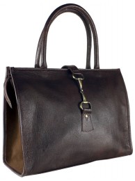 Alice Bag Fine Leather & Suede Brown
