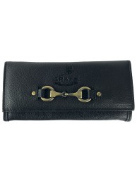 Lily Purse In Fine Leather Black