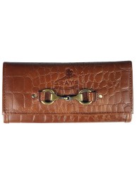 Lily Purse Brown Crocodile
