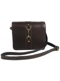 Julia Side Bag Natural Leather Brown