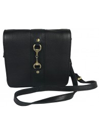 Julia Side Bag Fine Leather Black