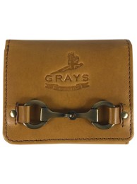 Jodie Compact Purse Natural Leather Tan