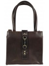 Mini Alice Handbag Natural Leather Brown