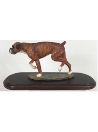 Boxer Brindle On Plinth Was £95