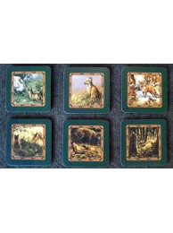 Fox Frolics Coasters (6)