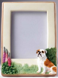 Bulldog Photo Frame