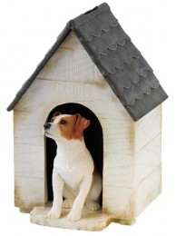 Jack Russel (tan & White) Money Bank