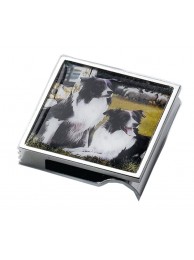 Money Clip Border Collie Ready & Waiting Design