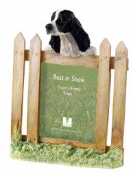 English Springer Spaniel Photo Frame Black And White