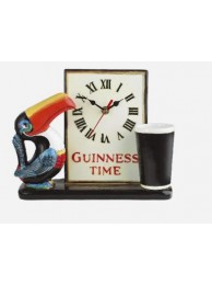Toucan With Pint Clock